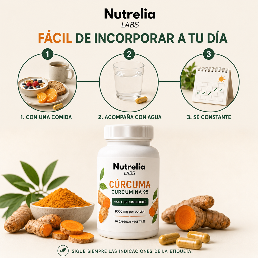 Cápsulas de Cúrcuma