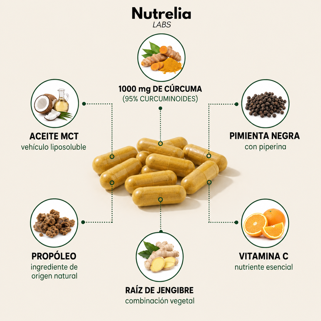 Cápsulas de Cúrcuma